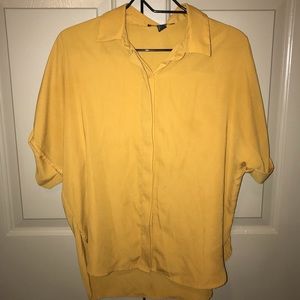 Silky button up short sleeve